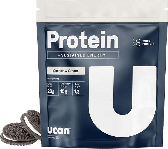 UCAN Recovery Energy + Protein Drink Mix | Cookies & Cream | 12 Servings