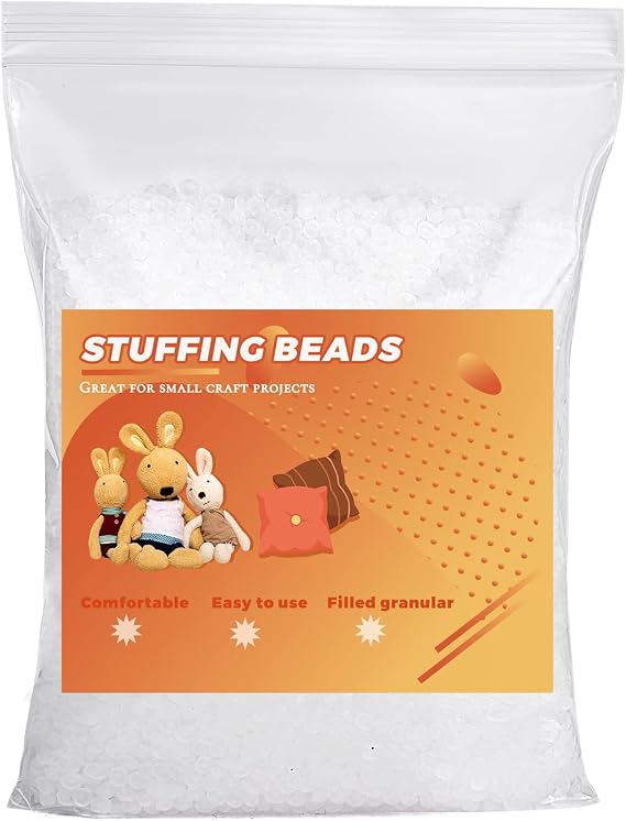 Stuffing Beads, 14oz Weight Stuffing Beads, Craft Filler Beads - 400g