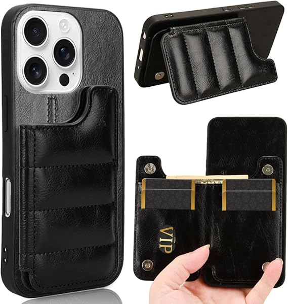 Case Compatible with Nokia X71,Compatible with Nokia X71 4G TA-1167 TA-1172 [Card Holder][PU+PC+TPU] 3 in 1 Magnetic Clasp Cover Black