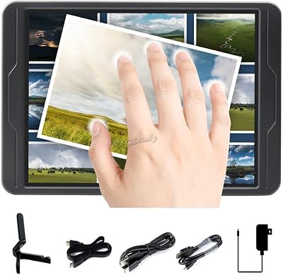 8inch 2K Capacitive Touch Display Monitor Compatible with Raspberry Pi 5 4B and Jetson Nano, 15362048, IPS, High Compatibility, Supports Windows 1110  8.18  7 PC