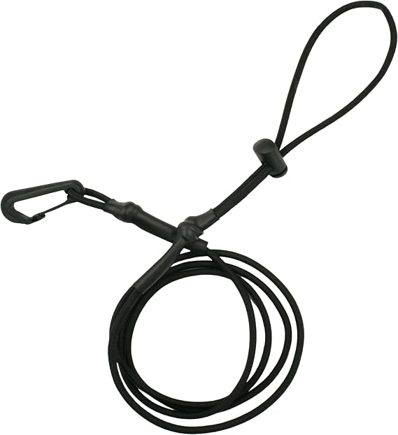 Bungee Paddle Leash/Accessory Leash. Made in USA.