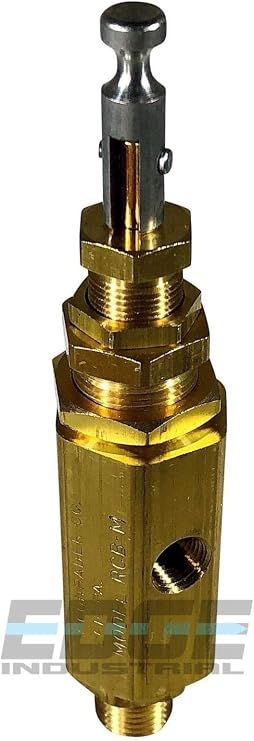 Pilot Unloader Discharge Valve Air Compressor, 1/4" Male Npt Mnpt (095-115 Psi)