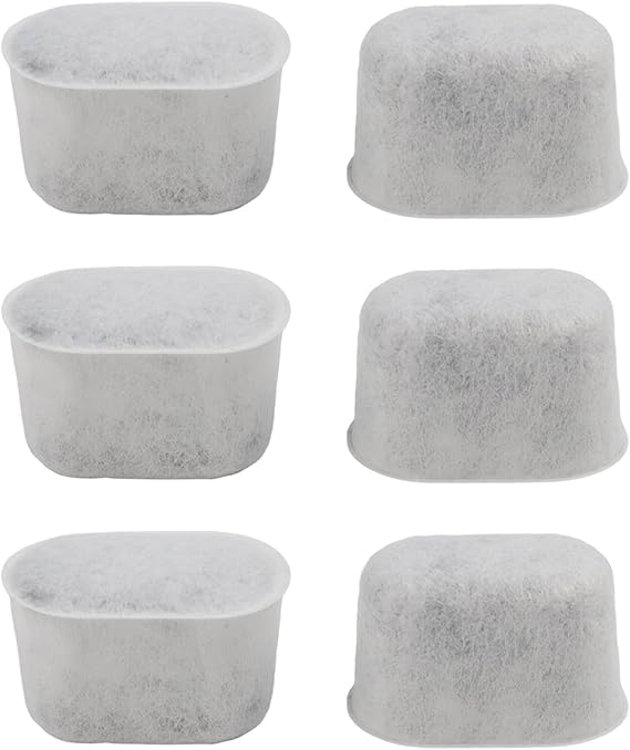Activated Carbon Water Filter Replacements for Ninja Coffee Bar ES601 ES655 ES701 Compatible Single Serve Grounds Brewer Filters 6 Pack 6pcs