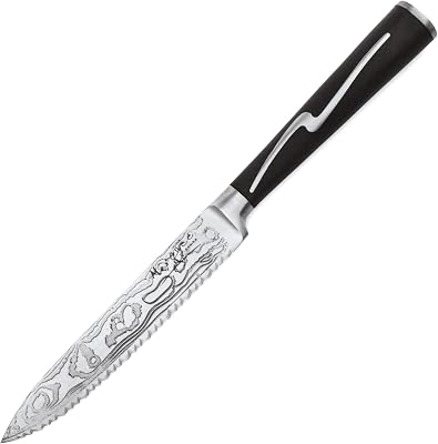 GINSU Forged Marquee Serrated Utility 5