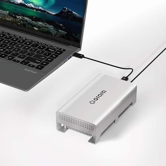 USB4 40Gbps U.2 SSD Enclosure, Thunderbolt 4 to U.2 NVMe SSD Case, Up to 3000Mb/s Type C to U.2 SFF-8639 PCIe Adapter, External 2.5" U.2 Case for Thunderbolt 4/3/USB3.2/3.1