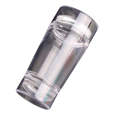 Clear Silicone Stamper Transparent Visible Body French Tip Nails Art Stamping Tools For French Manicure Art