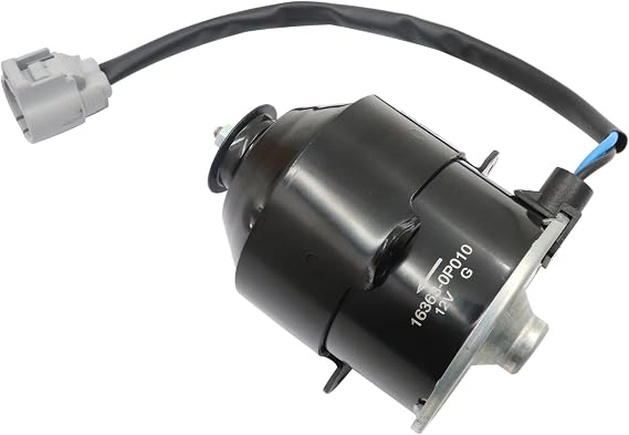 GXARTS Left Radiator Cooling Fan Motor 1636331010 Compatible with Lexus LS460 2007-2017 GS300 2006 GS350 2007-2008 GS430 2006-2007 GS460 2008 - Engine Cooling Fan Motor Replacement