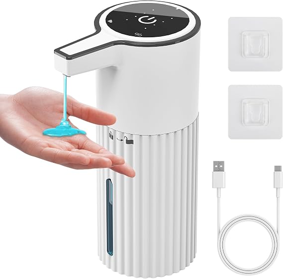 HOMELYLIFE Automatic Soap Dispenser Rechargeable Smart Hand Soap Dispenser