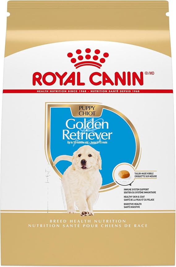 ROYAL CANIN Breed Health Nutrition Golden Retriever Puppy Dry Dog Food, 2.5 lb
