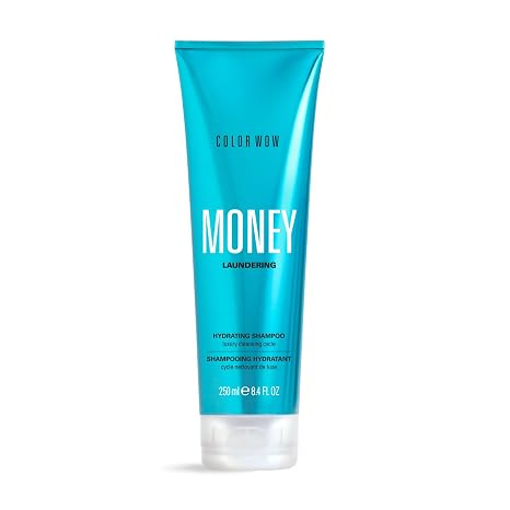 COLOR WOW Money Laundering Hydrating Shampoo, Sulfate-Free Hydrating Shampoo for Silky, Smooth Hair & Clean Scalp, 8.4 fl oz