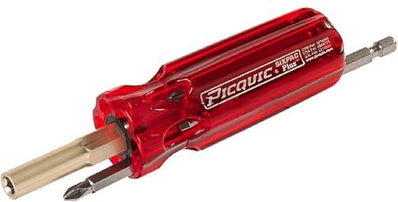 Picquic SIXPAC Plus 7 pc. Multi-Bit Screwdriver 6 in.