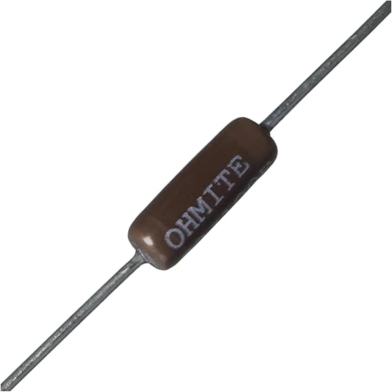 20J250E Wirewound Power Resistor, 250 Ohm 10W, Axial Lead Through Hole Resistor, Vitreous Enamel Coating, 5 Percent Tolerance