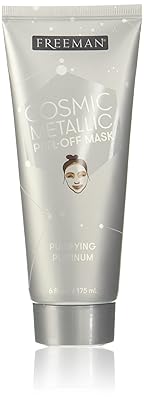 Cosmic Metallic Peel-Off Mask - Purifying Platinum by Freeman for Women - 6 oz Mask