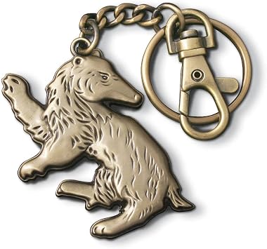 The Noble Collection HARRY POTTER Hufflepuff Keychain