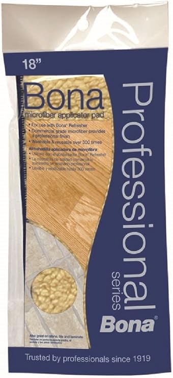 Bona Pro Series AX0003445 18-Inch Microfiber Applicator Pad