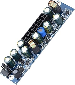 DC 120W Power Supply Module, 12V Input PSU with 24Pin ATX/DC Cable for Mini PC HTPC POS Set-Top Box