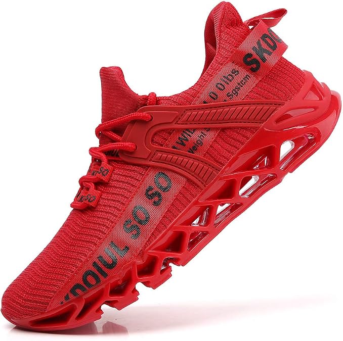 TSIODFO Men's Sneakers Sport Running Athletic Tennis Walking Shoes