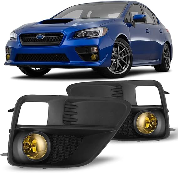 Winjet WJ30-0411-12 OEM Series for [2015-2017 Subaru WRX] Driving Fog Lights + Switch + Wiring Kit
