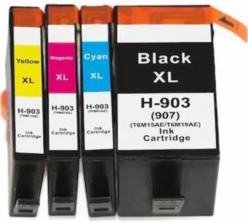 Photo Print Hp 903Xl Muadil Takım Kartuş 4'Lü Set Officejet Pro 6950/6960/6970