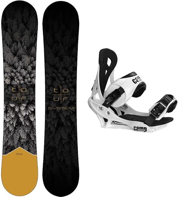 System Tour Snowboard and Summit Binding Snowboard Package