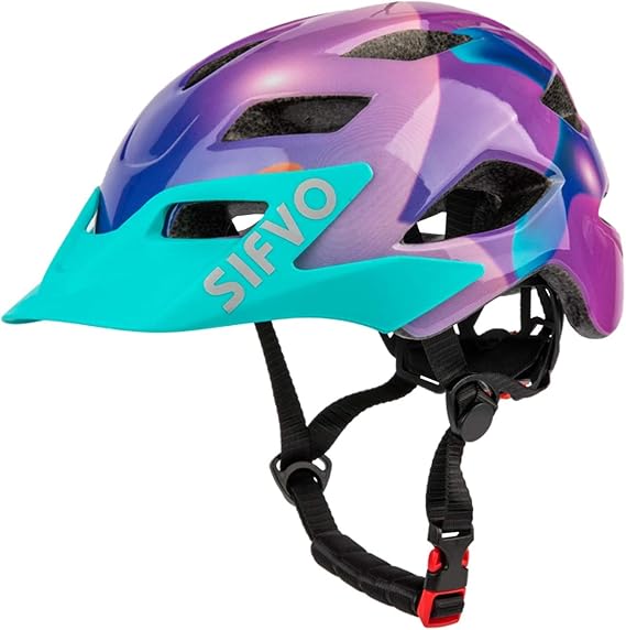 SIFVO Kids Helmet Boys Girls Youth Teen Visor Adjustable & Lightweight