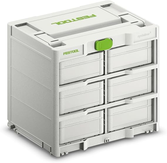 Festool 577816 Systainer3 Rack SYS3-RK/6 M 337-Set