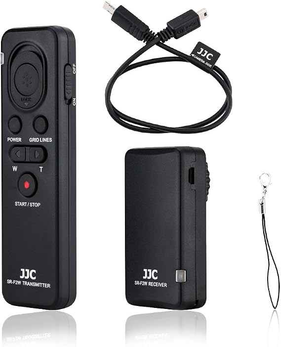Wireless Remote Shutter Release Control Fit for Sony Camcorder FDR-AX33 AX53 AX100 AX700 HDR-CX405 CX440 CX455 CX675 CX240 CX900 or A6500 A6400 A6300 A6000 A7R III RX100 Replace Sony RMT-VP1K RM-VPR1