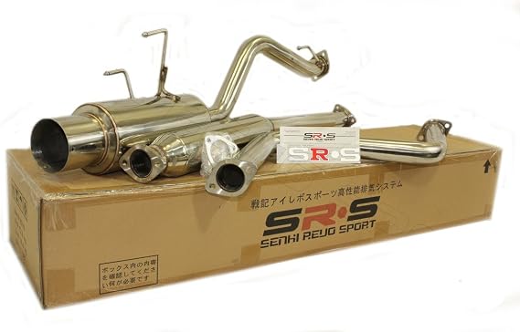 SRS catback exhaust system Compatible/Replacement for 92-00 Honda Civic EX/LX/DX 2/4D
