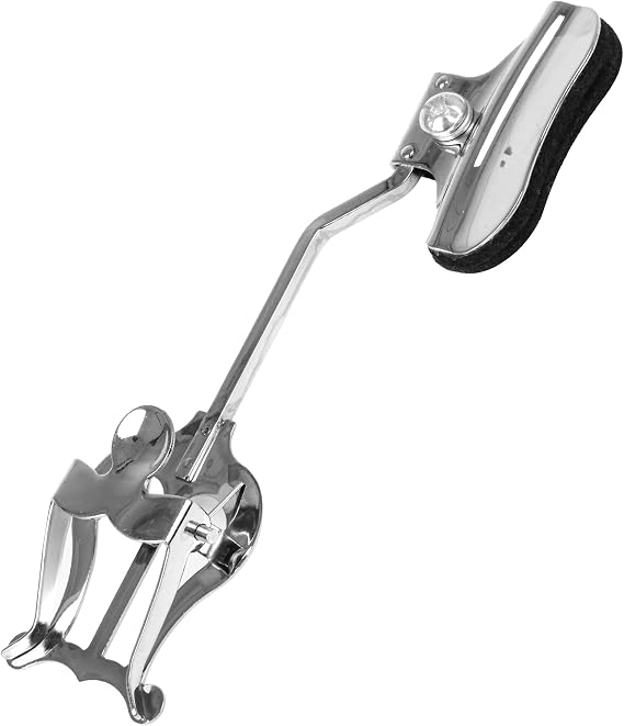 Yibuy Trumpet Sheet Clip Lyre Sheet Clamp-On Holder Metal Plating Trumpet/Palm Clip