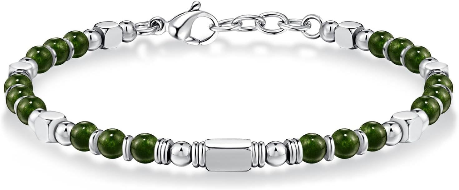 SIUMAL Bracelets for Women, Beaded Bracelets, Silver Bracelets for Women & Gold Bracelets for Women, Boho Bracelets, Trendy Jewelry Gifts for Lover Mom Friends