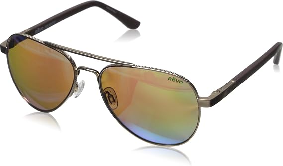 Revo Polarized Sunglasses Raconteur Aviator Frame