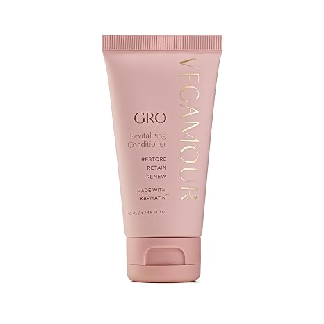 VEGAMOUR GRO Revitalizing Conditioner | Smooths, Strengthens and Adds Shine to Thinning Hair | Clean, Vegan, Cruelty-Free, Clinically Proven and Color Safe