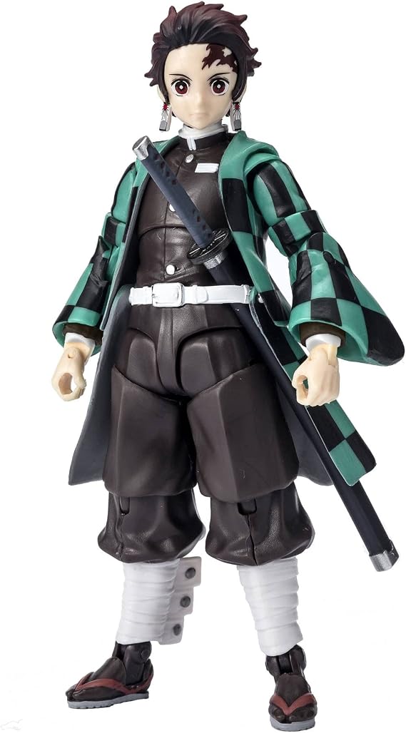 Ultimate Legends - Demon Slayer - Tanjiro Kamado 5" Action Figure | Demon Slayer Kimetsu No Yaiba 5 Inch Action Figure Ultimate Legends HD - Tanjiro Kamado
