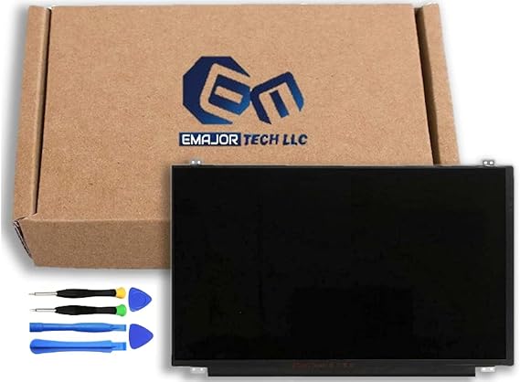 EM EMAJOR TECH New Screen Replacement for Acer Aspire E5-575 1366X768 HD Non-Touch LCD LED Display with Tools