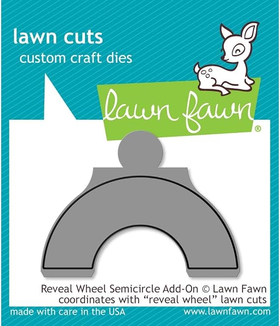 Lawn Fawn Dies - Reveal Wheel Semicircle Add-On (LF1909)