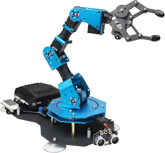 6DOF Robotic Arm, Educational Robot Inverse Kinematics Algorithm Assembled