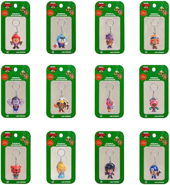 Brawl Stars P.M.I Figural Keychains - 1 Pack (S1) (Random) (BRW8010)
