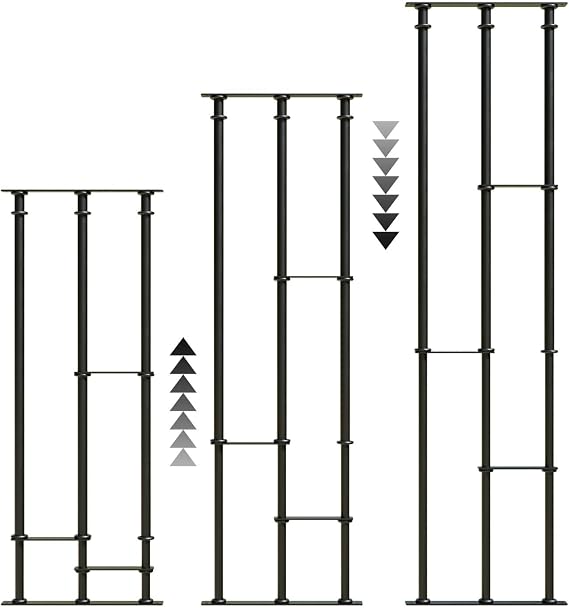 Window Bars - SWB | Adaptable Security Bars for Windows | Model A | Easy and Quick Installation | Adjustable Window protections | Modular System, Price is per 1 Module (Image Shows 3 modules).