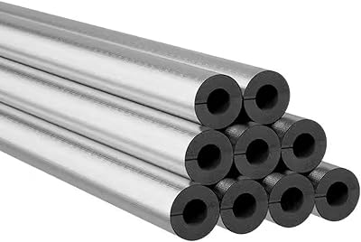 9 self-Adhesive Rubber Insulation Foam,Strong tensile Strength,Aging Resistance,Pipe Insulation,Suitable for Water Pipes, Solar Energy,Sun and Frost InsulationId43,Thk40