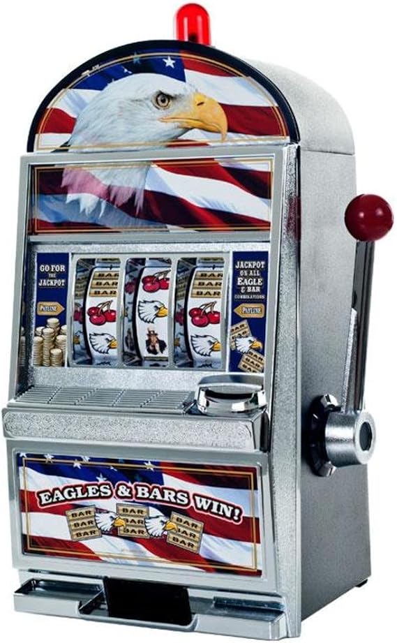 John N. Hansen Eagle Slot Machine, Yellow