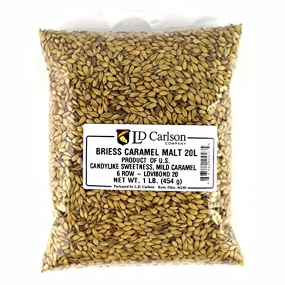 Briess 2-Row Caramel Malt 20L - 1 lb