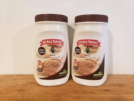 Al Arz Whole Sesame Tahini 1lb 2 pack