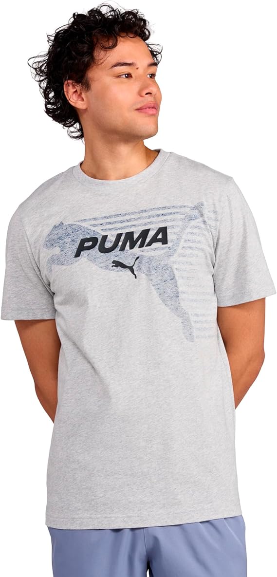 Puma Men's Graphic Reverse Logo T-Shirt
