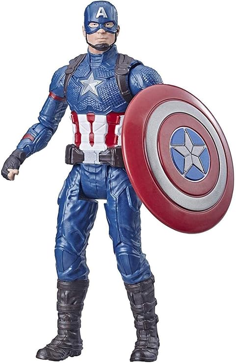 Marvel Avengers Captain America 6"-Scale Marvel Super Hero Action Figure Toy