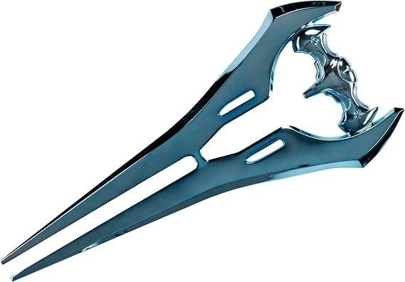 Disguise Halo Chrome Energy Sword Costume Accessory, Official Halo Game Costunme Prop with Shiny Finish, 25 Inch Length