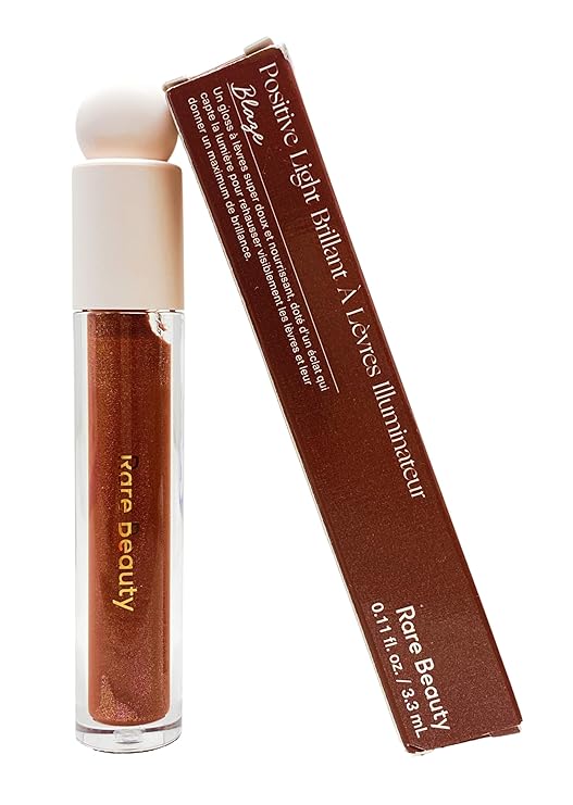 Rare Beauty Positive Light Luminizing Lip Gloss - Blaze (.11 Fl Oz)