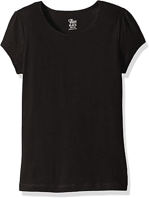 The Childrens Place Girls Basic Short Sleeve Layering Tee