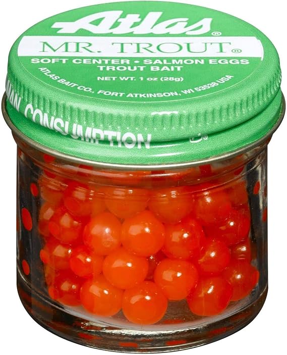 Atlast Fishing Bait Mr. Trout Salmon Eggs