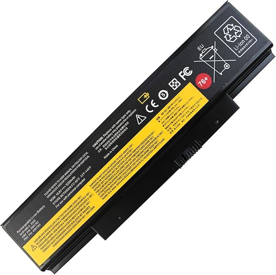 45N1762 76+ Laptop Battery Compatible with Lenovo ThinkPad (Edge) E550 E550c E555 E560 E565 Series 3INR19/65-2 45N1758 45N1759 45N1760 45N1763 4X50G59217 10.8V 5200MAH