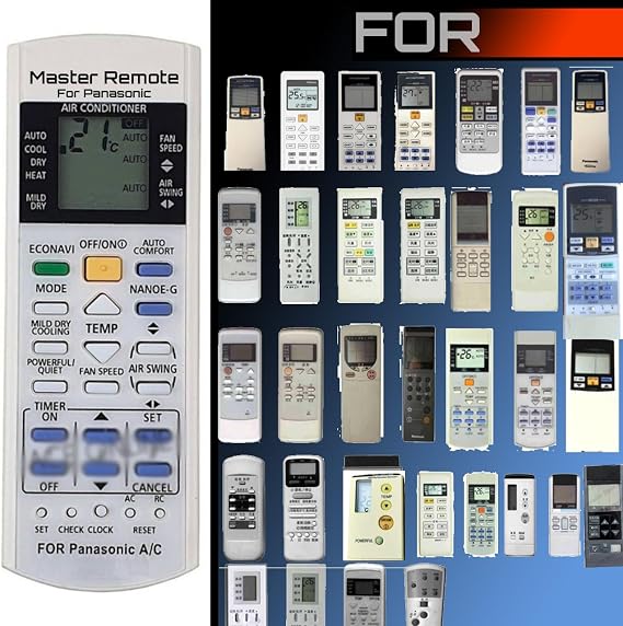 Master Remote for Panasonic Air Conditioners